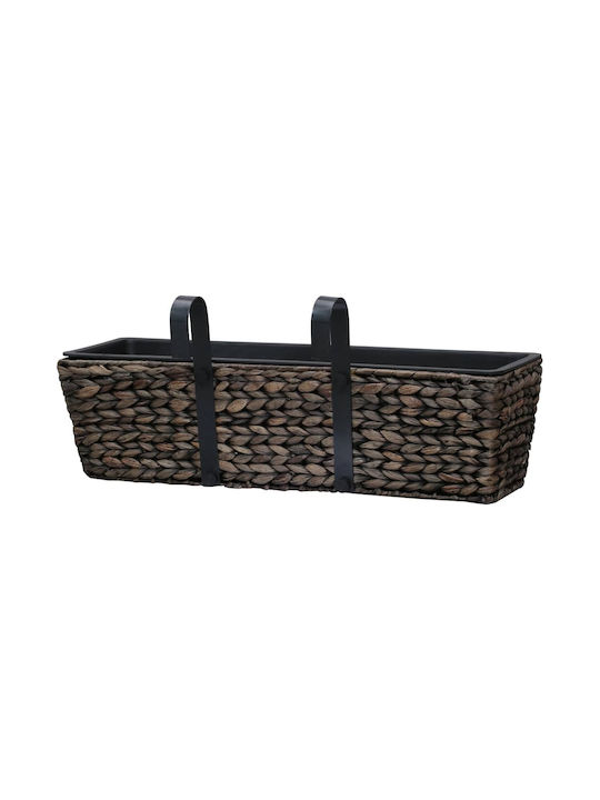 vidaXL Set 2 Jardiniere Metalice Maro