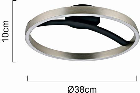 Powertech Plafonieră 38buc LED Powertech Plafonieră 38buc LED