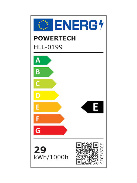 Powertech Deckenleuchte 38cm Gold mit Integrierter LED