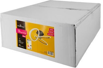 Powertech Plafonieră de Tavan 53buc Aurie cu LED Integrat