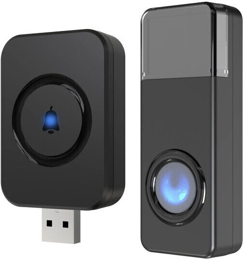 REV Orchestra Wireless Doorbell Black