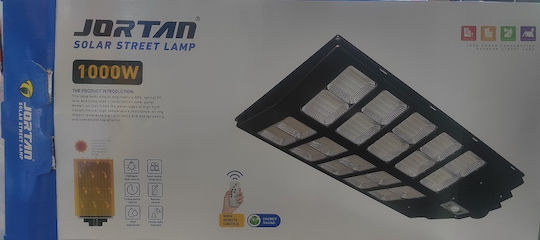 Jortan Street Solar Light 1000W with Motion Sensor and Remote Control IP65