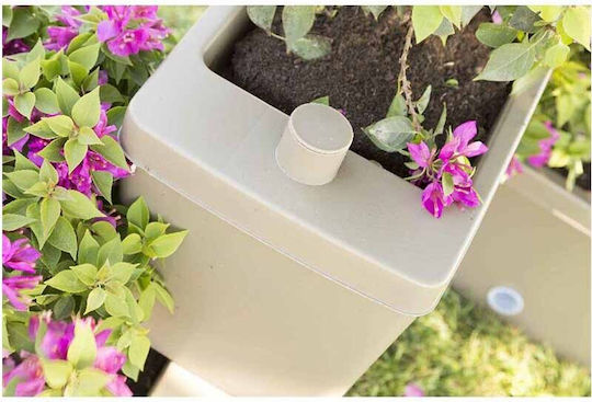 Bama Brick Set 5 Blumenkästen Kunststoff White Cream