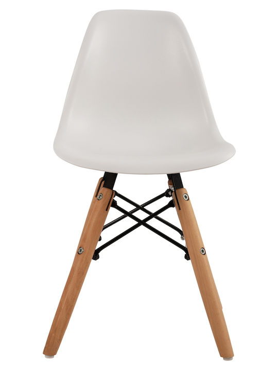 Chair Twist Kid White 28x30.5x59cm