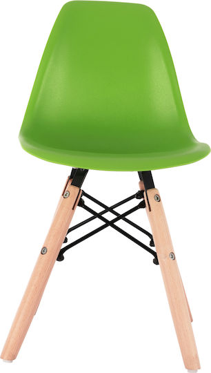 Детски Стол Twist Kid Зелен 30.5x33x59бр