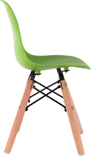 Детски Стол Twist Kid Зелен 30.5x33x59бр