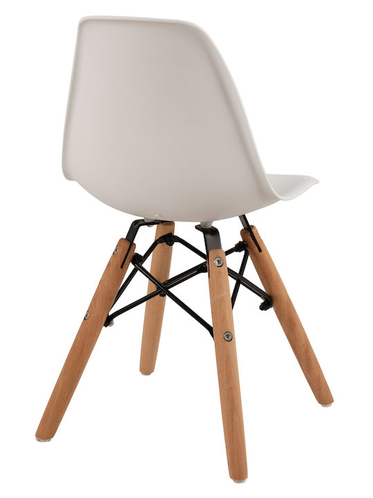 Chair Twist Kid White 28x30.5x59cm