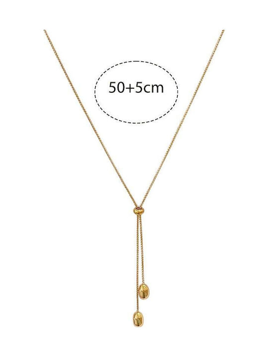 Awear Necklace from Gold Plated Steel