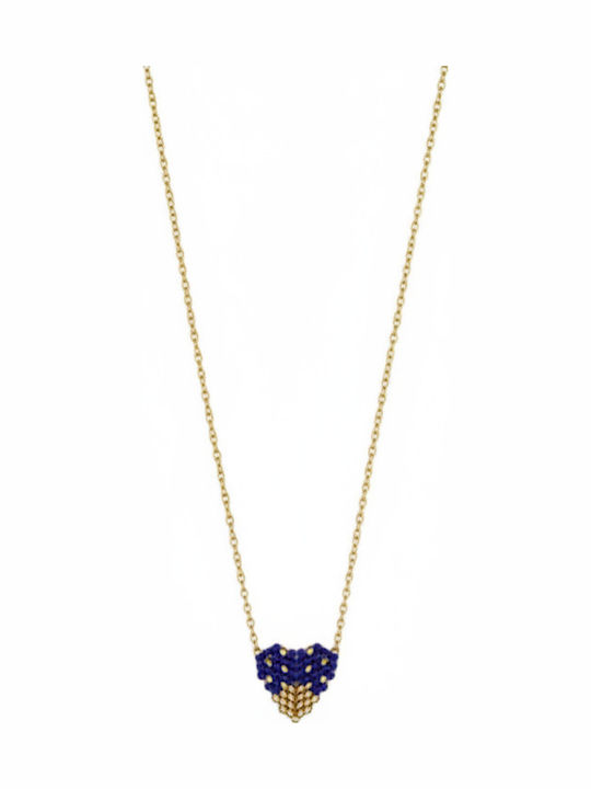 Awear Necklace with design Heart from Steel