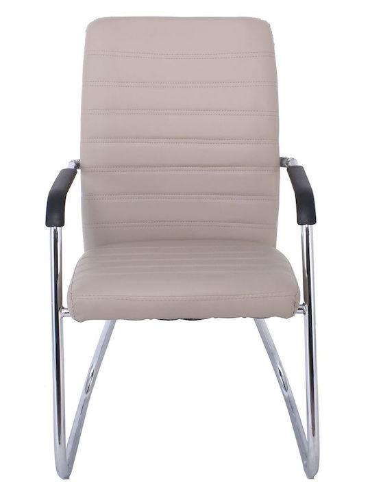 Sessel Collet mit Armlehnen Cappuccino 54x60x96cm 1Stück