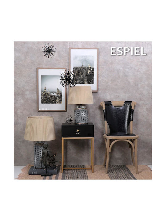 Espiel Διακοσμητικοί Βούδες Πολυρητίνης Βούδας 14x9x44cm 2τμχ