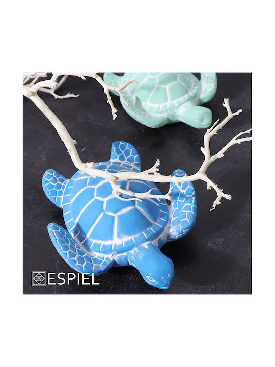 Espiel Decorative Turtle made of Ceramic ERT334 19x15x5.5cm 1pcs