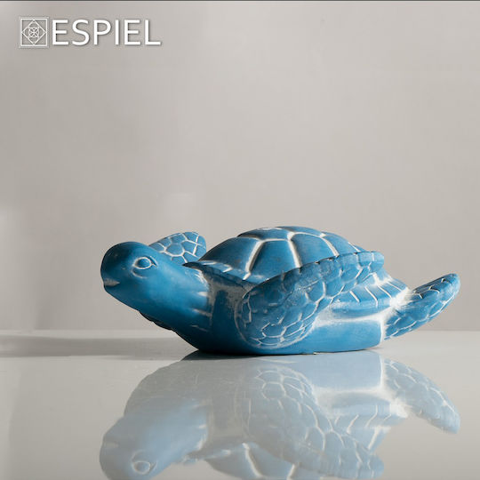 Espiel Decorative Turtle made of Ceramic ERT334 19x15x5.5cm 1pcs