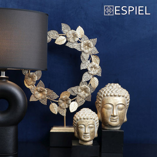 Espiel Decorative Buddha made of Ceramic 12x12x16cm 1pcs