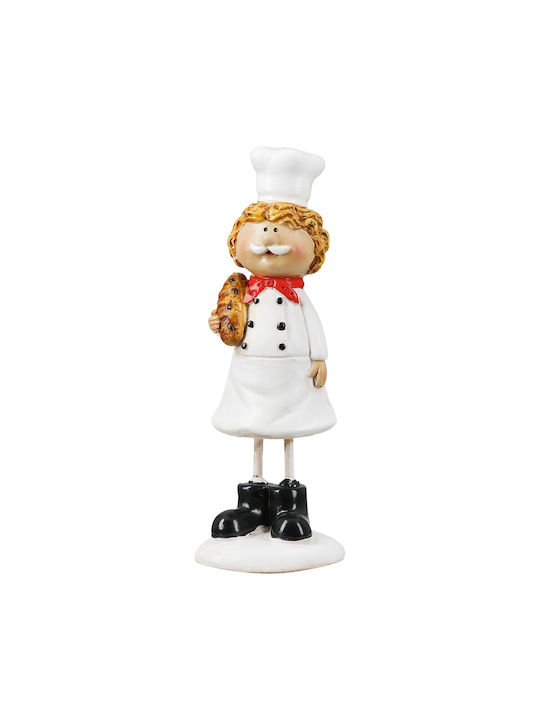 ArteLibre Διακοσμητική Φιγούρα Πολυρητίνης Star Chef 4.5x4.5x13cm