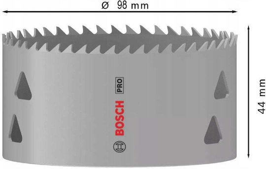 Bosch Ποτηροπρίονο Ξηρής Κοπής με Διάμετρο 98mm
