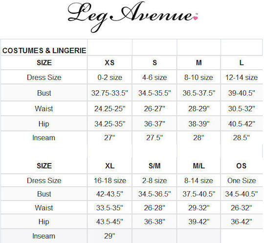 Leg Avenue Rose Flair Βabydoll Εσώρουχο Κόκκινο