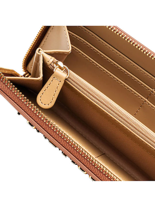 Large Women's Wallet Cards Brown