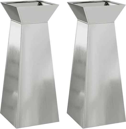 vidaXL Pot Stand Green 40cmx40cmx101cmcm.