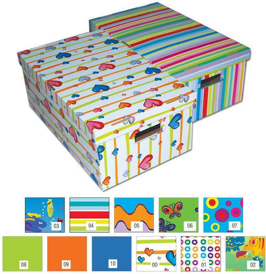 Next Paper File Box with Lids 50.5x29.6x20.5cm