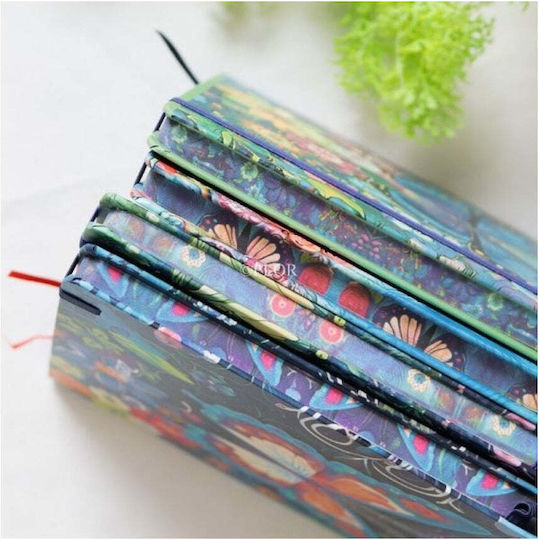 Yalong Notebook 80 Sheets A6 Ruled with Elastic (Μiscellaneous Designs)
