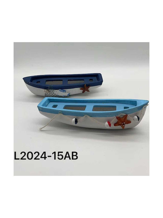 Decorative Plastic Ship 4 Pieces