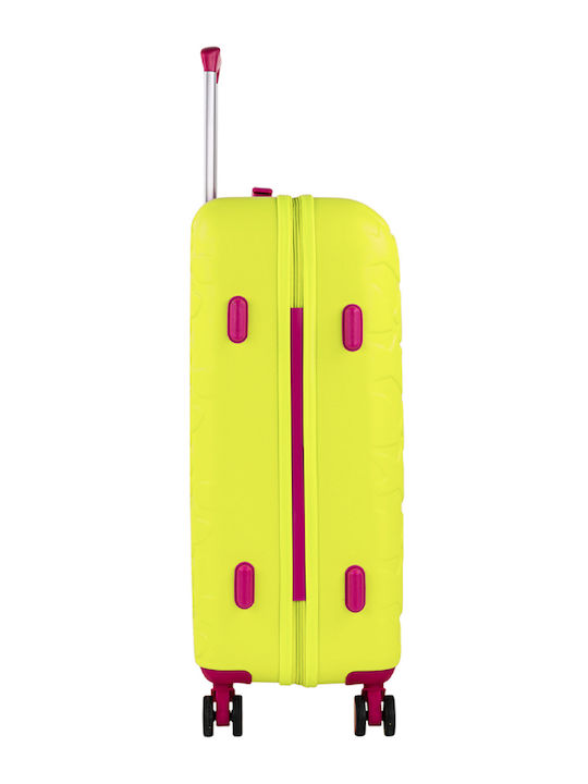 Agatha Ruiz De La Prada Kinder Mittlerer Reise Koffer Pistazie mit 4 Räder Höhe 67cm