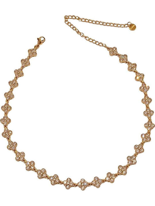 Awear Jewelry Set with Necklace and Bracelet from Steel with Pearls