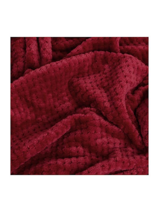 Ehome Fleece Decke Übergröße 220x240cm Rote 11 Geschenk Übergröße Fleece Decke PopCorn 220x240