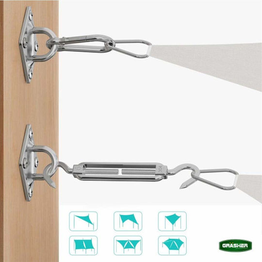 Grasher Connector for Pergola made of Wood 6pcs