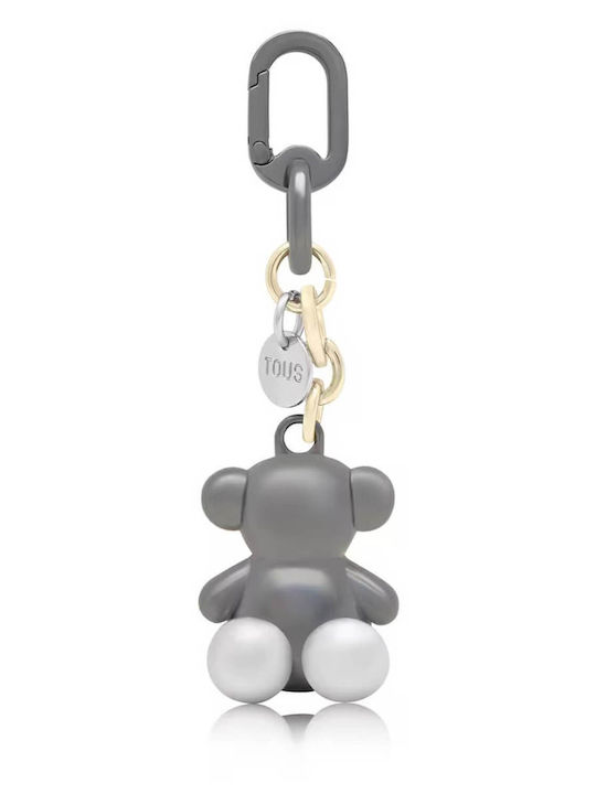Tous Llavero T Metal Bold Bear Keychain Black 8433513534298