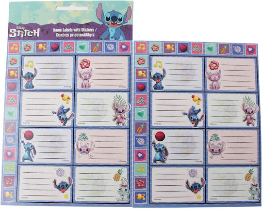 Gim Stitch Ετικέτες Τετραδίων 16τμχ