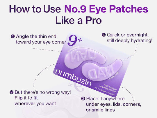 Numbuzin Patches Προσώπου Με Νιασιναμίδη