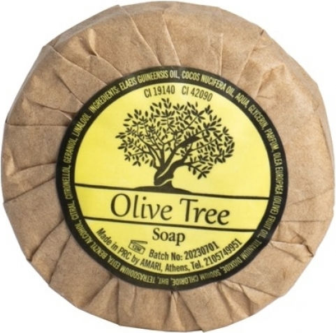Olive Tree Σαπουνάκι Ξενοδοχείου 15gr σε Συσκευασία 1000τμχ