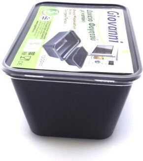 Disposable Plastic Tableware 1000ml Black