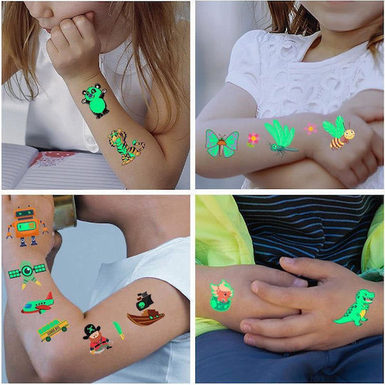 Αποκριάτικο Tattoo 50gr Πράσινο 10τμχ