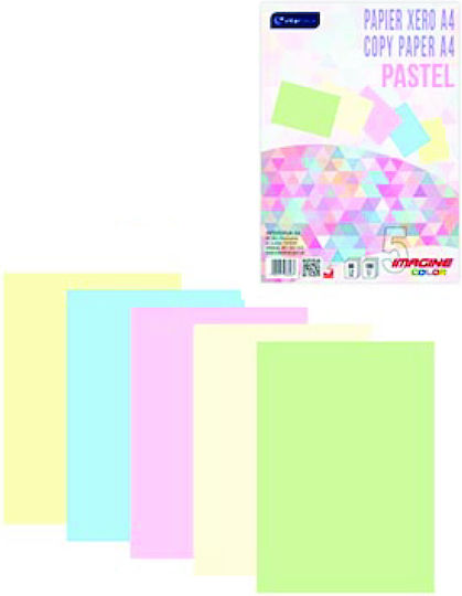 interDRUK Χαρτόνι Pastel A4 10 Φύλλα