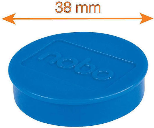 Nobo Nobo Nobo Board Magnet Blue 38 Mm 20 Mm 38 Mm 190 Mm