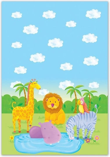Next Wilde Tiere Party-Tischdecke Kunststoff 72x54cm 24951---ΓΣ-2