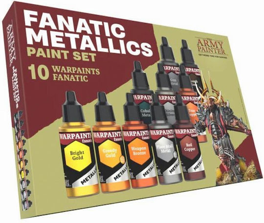 The Army Painter Warpaints Σετ Χρώματα Μοντελισμού 18ml 10τμχ