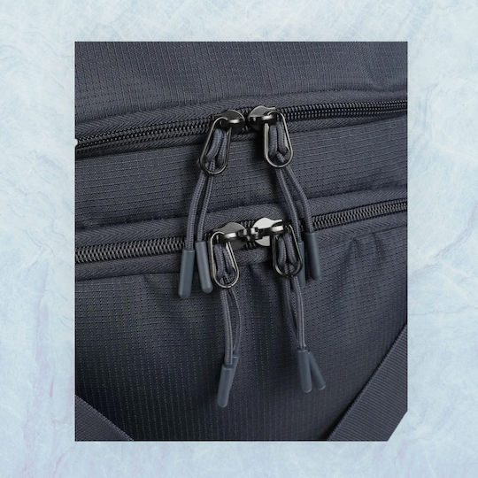 American Tourister Duffle S Сак Вояж 50лт Син с колела Текстилен Д55xШ25xВ35см.