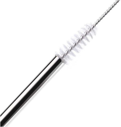 Scruffs & Tramps Straw Metal Silver with Brush 70701390 1pcs