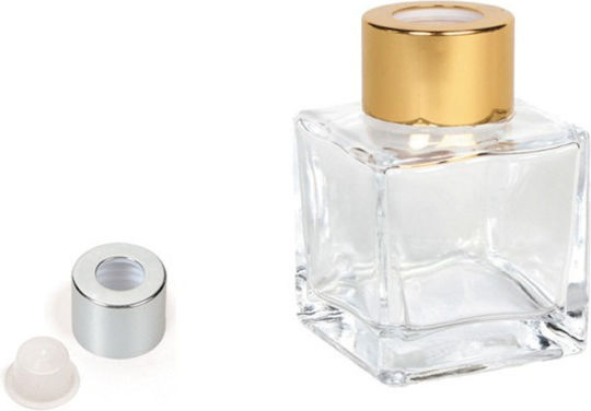 Faitakis Pack Μπουκαλάκι από Γυαλί 100ml (5τμχ) Ασημί