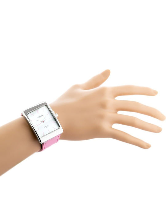 Extreim Women's Watch with Pink Leather Strap