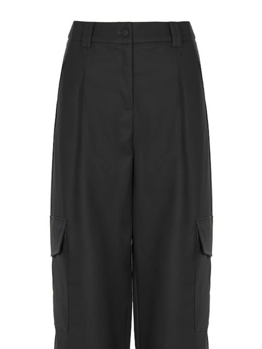 Mila Dama Tesatura Pantaloni Black