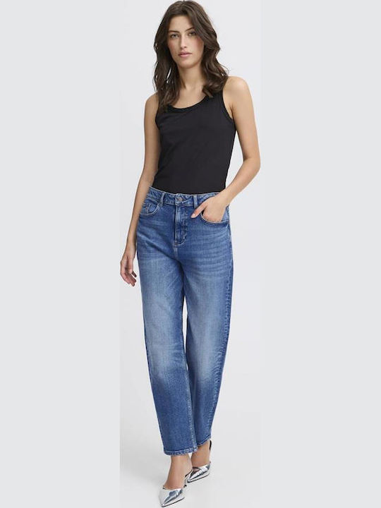 High Waist Women's Jean Trousers in Loose Fit