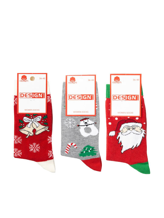 Design Femei Șosete Multicolour 3Pachet