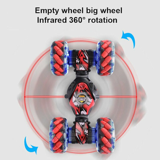 Τηλεκατευθυνόμενο Αυτοκίνητο Stunt 4WD Κόκκινο