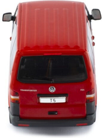 Макет Автомобил VW Volkswagen T5 Червен 1:43 Ixo