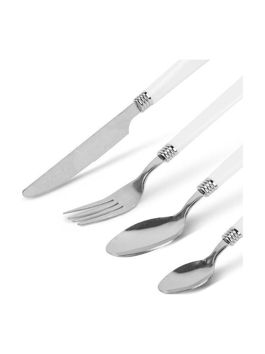 Bewello Set de Tacâmuri Inoxidabil Albe 16buc